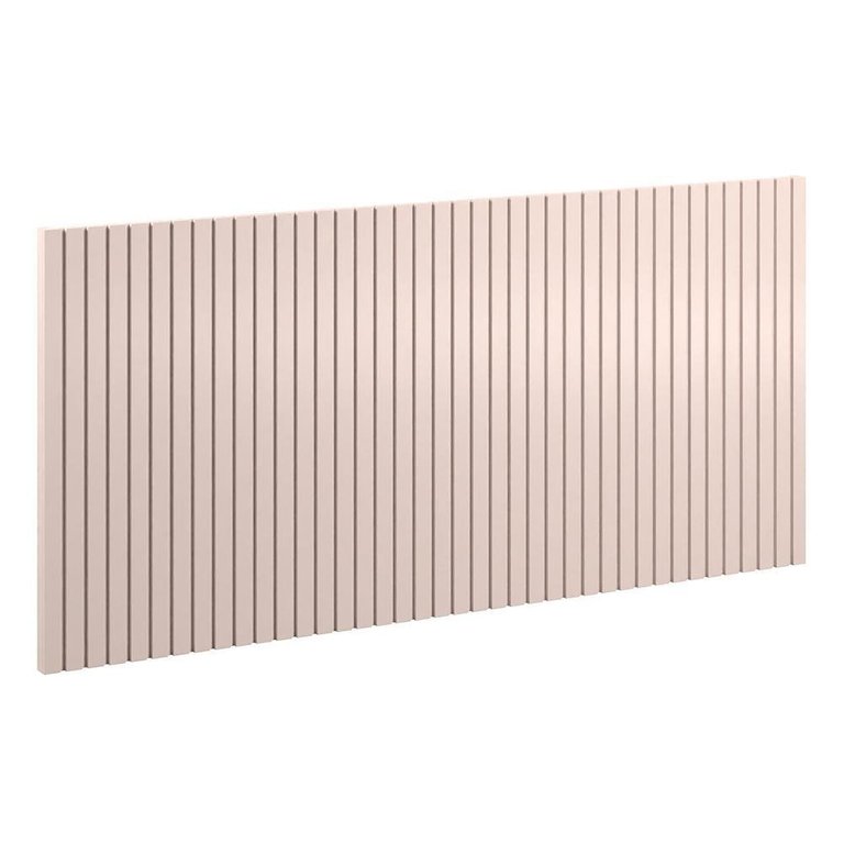 Painel de Parede Ripado 203,5x109x49cm Rosê sem Led - Matic Móveis Painel de Parede Ripado 203,5x109x49cm Rosê sem Led - Matic Móveis