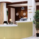 Ver imagem 2 de Painel Ripado em Placa 100x0,15cm (1,05m²) PVC + 2 Cantoneiras 1,05 Bege Bariri