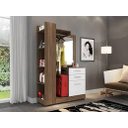 Ver imagem 1 de Closet Conjugado Leão Liz Avelã/branco Móveis Leão