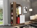 Ver imagem 1 de Closet Conjugado Leão Liz Avelã/branco Móveis Leão