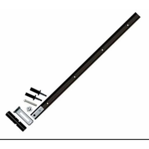 Kit Trilho Para Porta Camarão Bronze Metal Padrão 90cm