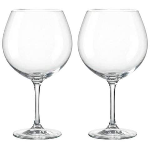 Jogo de Taças de Gin de Cristal com Titânio Versat 680ml 2 Peças - Seu Lar