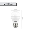 Ver imagem 2 de Kit 15 Lâmpadas Led Bolinha Tkl 4,9w Taschibra E27 Bivolt 3000k Quente