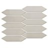 Mosaico de Cerâmica Six Gr Placa 25,7x31,3cm Lux - 6061546a - 1