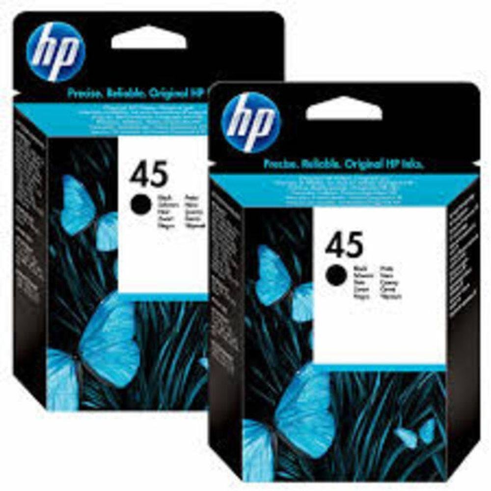 Cartucho Hp 45 51645a Conj 2 Pçs