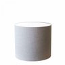 Cúpula Abajur Cilíndrica Cp-8010 Ø25x25cm Rústico Cinza - 2