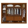 Guarda Roupa 6 Portas sem Espelho Frassino Easy Space Lopas - 4