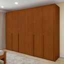 Ver imagem 1 de Guarda Roupa 6 Portas sem Espelho Frassino Easy Space Lopas