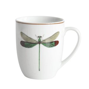 Caneca Libélula em Porcelana - 340ml, da L'hermitage