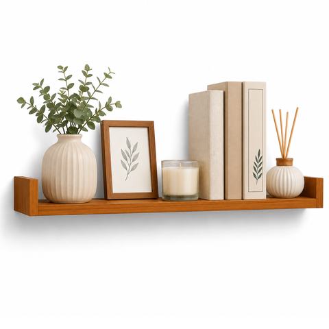 1 Nicho Parede Decorativo Prateleira U Sala Organizador Perfumes Suporte Banheiro Quarto Infantil