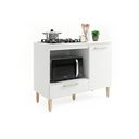 Ver imagem 2 de Balcão para Cooktop 1 Porta com 1 Gaveta Doma Branco