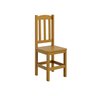 Conjunto Mesa Mel De Madeira Maciça 88x88 + 4 Cadeiras Madeira Para Cozinha Sala De Jantar  Sfa - 3