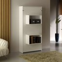 Ver imagem 5 de Cama Articulada Solteiro 193x97,2cm C/ Nichos Branco Cm8015 Tecno Mobili