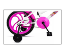Ver imagem 3 de Bicicleta Infantil Aro 16 Feminina Criança - Ello Bike Cor:branco/rosa