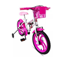 Ver imagem 2 de Bicicleta Infantil Aro 16 Feminina Criança - Ello Bike Cor:branco/rosa