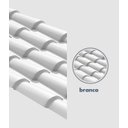 Ver imagem 2 de Telha Pvc Colonial Branca 230 Cm X 86 Cm