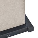 Ver mais imagens de Prateleira Nicho Madeira Mdf Base Ferro Preto Tampo Naturale