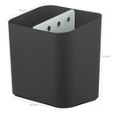 Ver imagem 5 de Kit 3 Utensílios Escorredor de Louça Talher Porta Detergente Preto