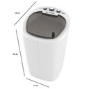 Ver imagem 4 de Tanquinho de Lavar Roupa Mueller Big Aquatec 16kg Branco 220v