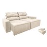 Sofá Retrátil e Reclinável 1,80m com Molas – Conforto e Design Moderno - 1