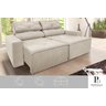 Sofá Retrátil e Reclinável 1,80m com Molas – Conforto e Design Moderno - 2