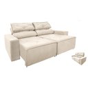 Ver imagem 2 de Sofá Retrátil e Reclinável 1,80m com Molas – Conforto e Design Moderno