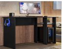 Ver imagem 1 de Mesa Escrivaninha Gamer Slim - Peternella