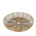 Ver imagem 2 de Centro de Mesa Decorativo em Metal Dourado 39cm 21945 Mart