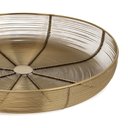Ver imagem 3 de Centro de Mesa Decorativo em Metal Dourado 39cm 21945 Mart