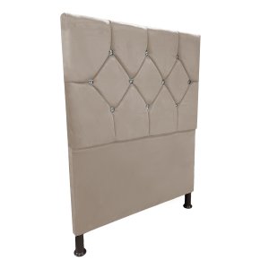 Cabeceira de Cama Box Solteiro Estofada Maju Tt - Cores