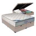 Ver imagem 1 de Cama Box com Baú King e Colchão Freedom Ortobom D33