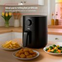 Ver imagem 7 de Fritadeira Elétrica Airfryer Hq 2,8 Litros Preta Hq-AF2.8LMG