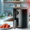 Ver imagem 5 de Fritadeira Elétrica Airfryer Hq 2,8 Litros Preta Hq-af2.8lmg