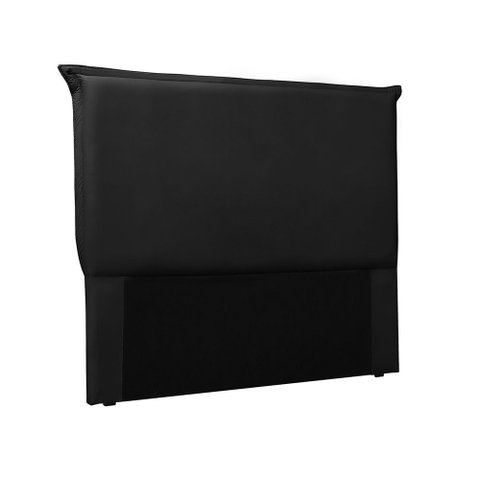 Cabeceira Solteiro 90cm Luna Corano Preto - Lucadi Home