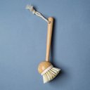 Ver imagem 7 de Escova de limpeza redonda com cabo longo de bambu - Oikos