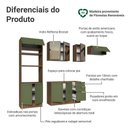 Ver imagem 6 de Cozinha Completa Vik 9 Portas 3 Gavetas MDP 270cm Madesa