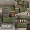 Ver imagem 7 de Cozinha Completa Vik 9 Portas 3 Gavetas MDP 270cm Madesa