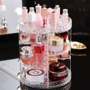 Ver mais imagens de Organizador Maquiagem Giratorio 360º Acrilico Resistente Creme Perfume Penteadeira Quarto Banheiro a