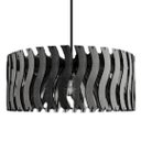 Ver imagem 1 de Luminária Teto tipo Pendente SENNA MDF - Completa - Onda - Cor: Preta