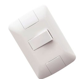 Conjunto 4x2 1 Interruptor Simples Horiz Tramontina 6 a 250v - 3