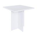 Ver imagem 5 de Conjunto Mesa e 4 Bancos Estofados Verona Branco/Preto