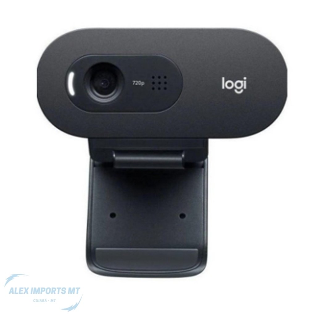 Webcam 1.0Mp Logitech Resolução Hd 720P Com Reduçao de Ruido - 2