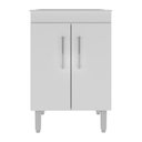 Ver imagem 3 de Tanque de Lavanderia 45 Litros com Gabinete 2 Portas Multimóveis Cr30038