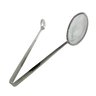KIT 2 ESCUMADEIRA COM PINÇA E PENEIRA PEGADOR JAPONÊS DE AÇO INOX 28CM FRITURA PASTEL - 11