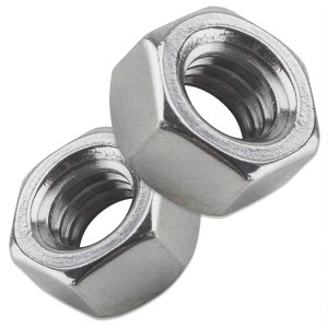 porca Sextavada M5 Din 934 Ma-0,80 Zinco Branco - 500un