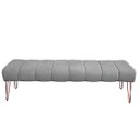 Ver imagem 3 de Recamier Estofada Casal King Size Luxo Veludo