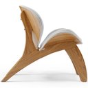 Ver imagem 6 de Poltrona Decorativa Orgânica Sala Living Kadosh L02 Bouclê Cinza - Lyam Decor