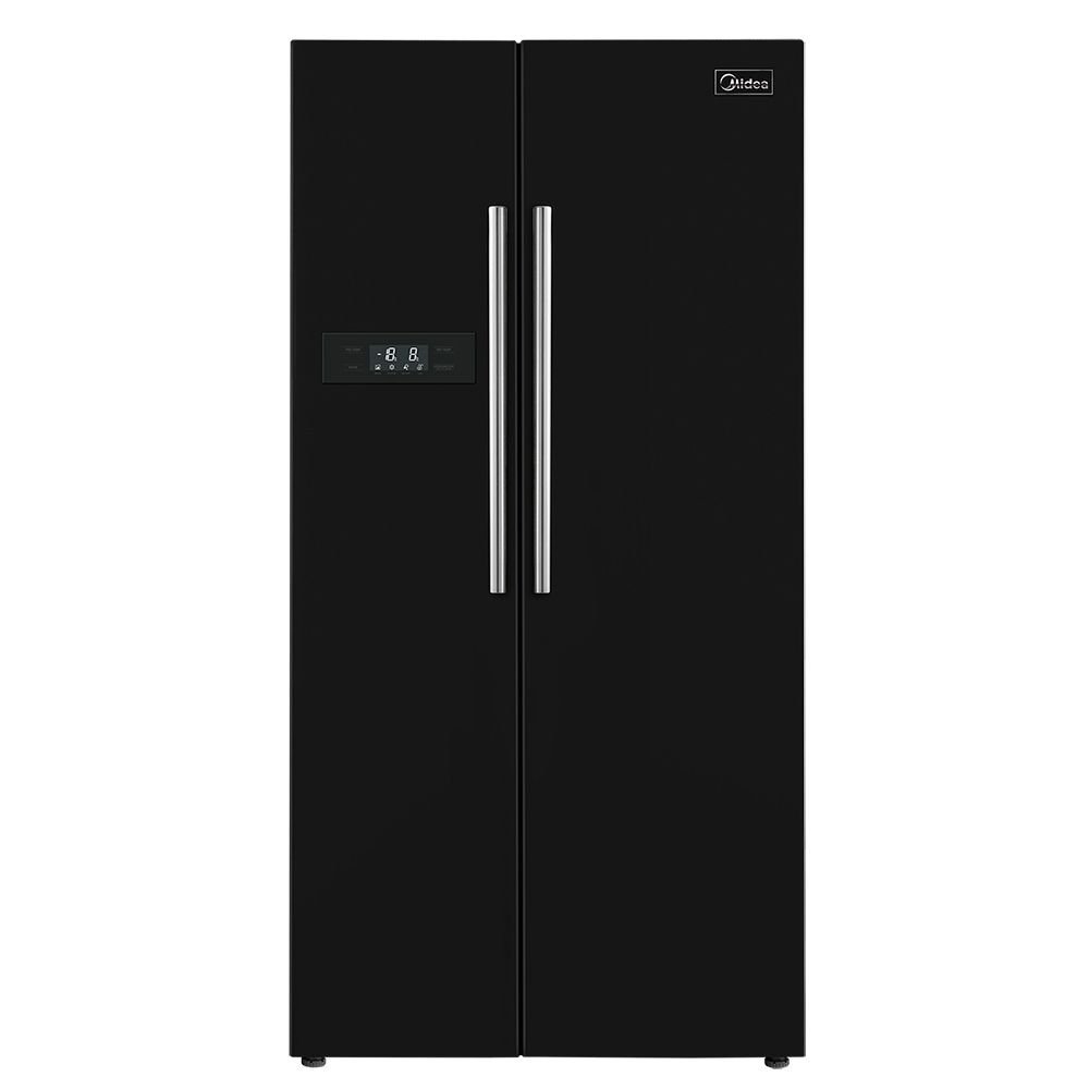 Refrigerador Midea Side By Side 528L Preta MD-RS587FGA221 127v