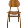 Cadeira De Madeira Tramontina London Tauarí Amêndoa Sem Braç - 4