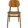 Cadeira De Madeira Tramontina London Tauarí Amêndoa Sem Braç - 1